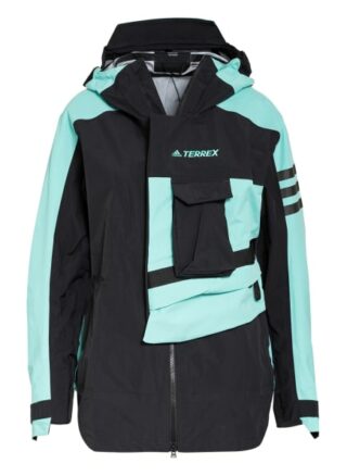 Adidas Regenjacke Terrex Xploric, Schwarz