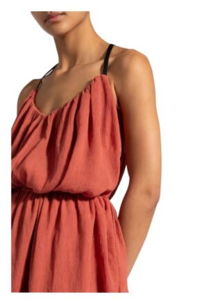 Aeron Oversized-Kleid Needle aus Seide, Pink