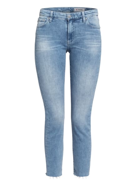 ag jeans Prima Crop Skinny Jeans Damen, Blau