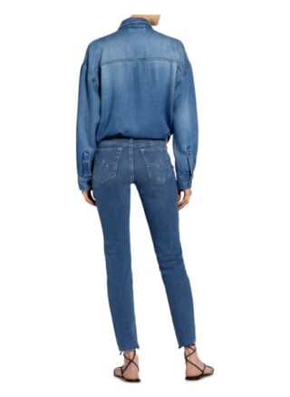 Ag Jeans Skinny Jeans Prima Ankle, Blau