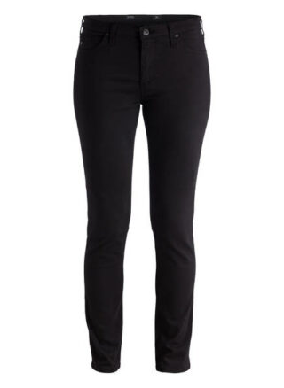 Ag Jeans Skinny Jeans The Prima, Schwarz