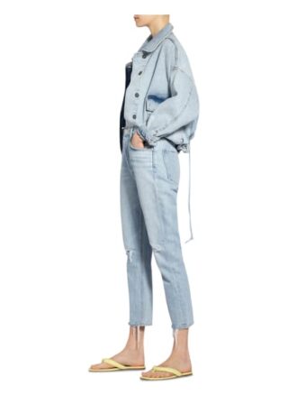Agolde 7/8-Jeans Riley, Blau