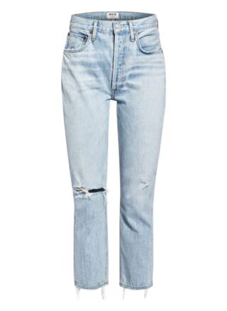 Agolde 7/8-Jeans Riley, Blau