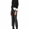 Alexander Mcqueen 7/8-Hose, Schwarz
