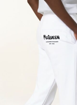 Alexander Mcqueen 7/8-Sweatpants, Weiß