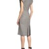 Alexander Mcqueen Etuikleid, Schwarz