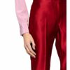 Alexander Mcqueen Seidenhose, Rot