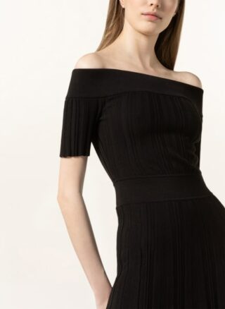 Alexander Mcqueen Strickkleid, Schwarz