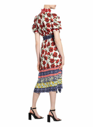 Alice+Olivia Hemdblusenkleid Silva, Rot