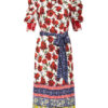 Alice+Olivia Hemdblusenkleid Silva, Rot