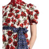 Alice+Olivia Hemdblusenkleid Silva, Rot