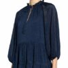 Alice+Olivia Kleid Layla mit 3/4-Arm, Grün