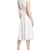 Alice+Olivia Kleid Vanessa mit Stickereien, Weiß