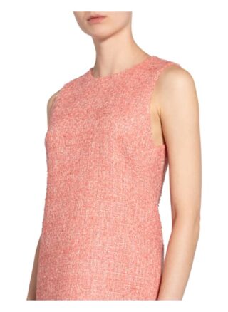 Alice+Olivia Tweed-Kleid Coley mit Glitzergarn, Pink