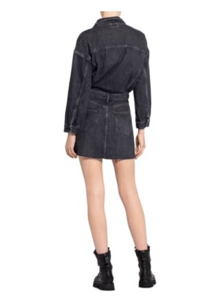 All Saints Jeanskleid Dakota, Schwarz