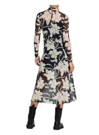 All Saints Kleid Hanna Jardin, Schwarz