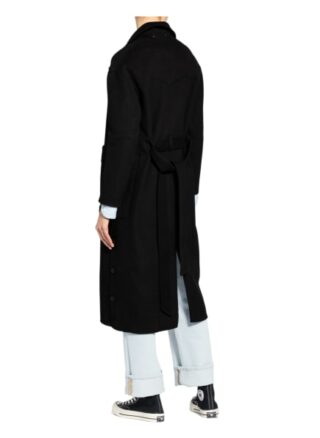 All Saints Mantel Hazel, Schwarz
