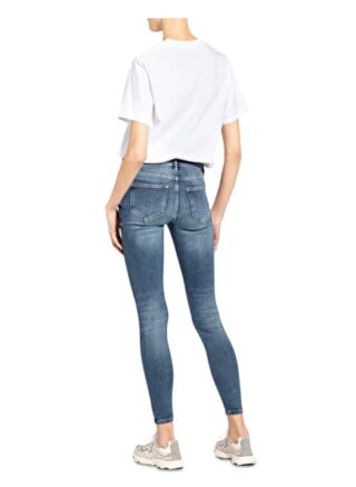 ALL SAINTS Miller Skinny Jeans Damen, Blau