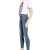 ALL SAINTS Miller Skinny Jeans Damen, Blau