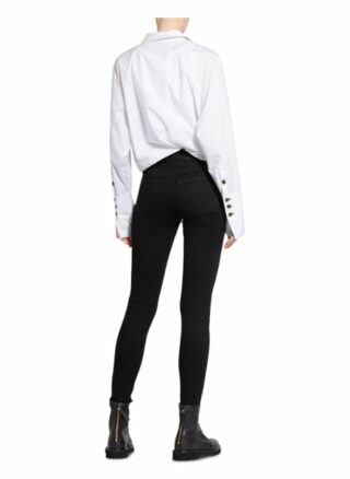 All Saints Skinny Jeans Miller Size Me, Schwarz
