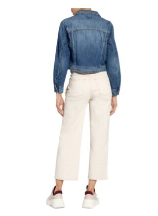 American Eagle Cropped-Jeansjacke, Blau