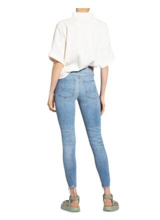 American Eagle Destroyed Jeans, Blau