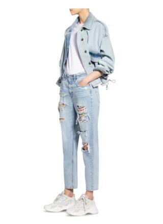 American Eagle Destroyed-Jeans, Blau