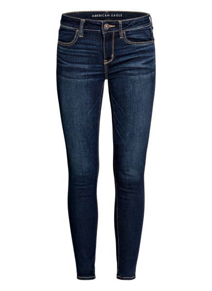 AMERICAN EAGLE Slim Fit Jeans Damen, Blau