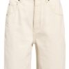 American Vintage Jeans-Shorts Tineborow, Weiß