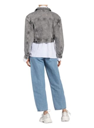 American Vintage Jeansjacke Tizanie, Grau