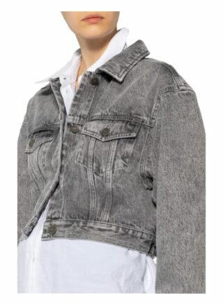 American Vintage Jeansjacke Tizanie, Grau
