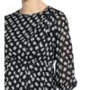 American Vintage Kleid mit 3/4-Arm, Schwarz