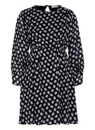 American Vintage Kleid mit 3/4-Arm, Schwarz