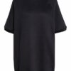 American Vintage Sweatkleid Ikatown, Schwarz