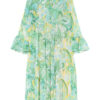 Ana Alcazar Kleid, Grün