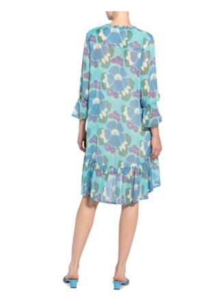 Ana Alcazar Kleid mit 3/4-Arm, Blau