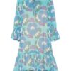 Ana Alcazar Kleid mit 3/4-Arm, Blau