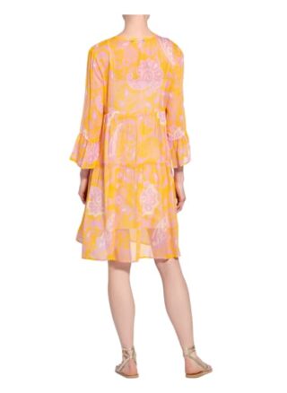 Ana Alcazar Kleid mit 3/4-Arm, Orange