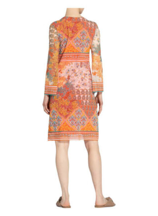 Ana Alcazar Kleid mit 3/4-Arm, Orange