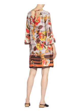 Ana Alcazar Kleid mit 3/4-Arm, Orange