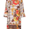 Ana Alcazar Kleid mit 3/4-Arm, Orange