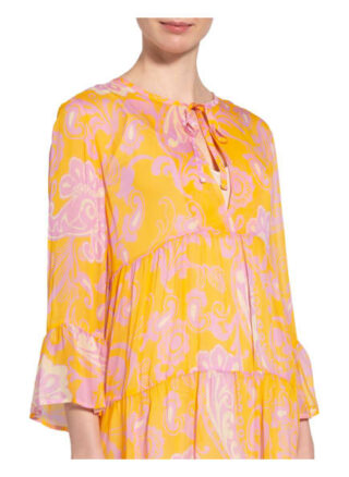 Ana Alcazar Kleid mit 3/4-Arm, Orange