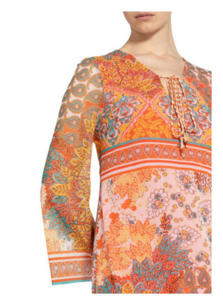 Ana Alcazar Kleid mit 3/4-Arm, Orange
