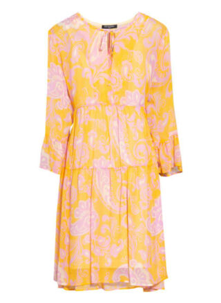 Ana Alcazar Kleid mit 3/4-Arm, Orange