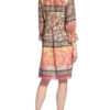 Ana Alcazar Kleid mit 3/4-Arm, Pink