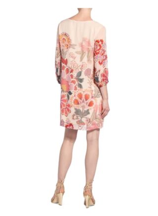 Ana Alcazar Kleid mit 3/4-Arm, Pink