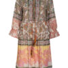 Ana Alcazar Kleid mit 3/4-Arm, Pink