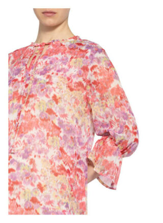 Ana Alcazar Kleid mit 3/4-Arm und Volantbesatz, Pink