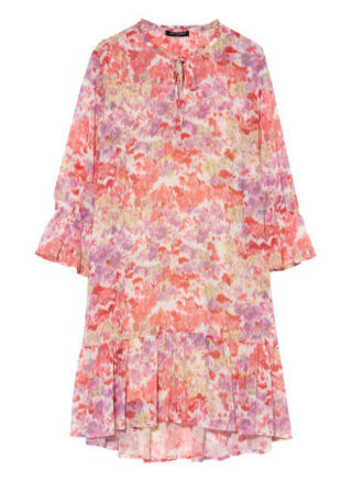 Ana Alcazar Kleid mit 3/4-Arm und Volantbesatz, Pink