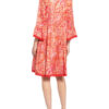 Ana Alcazar Kleid mit Seide, Rot